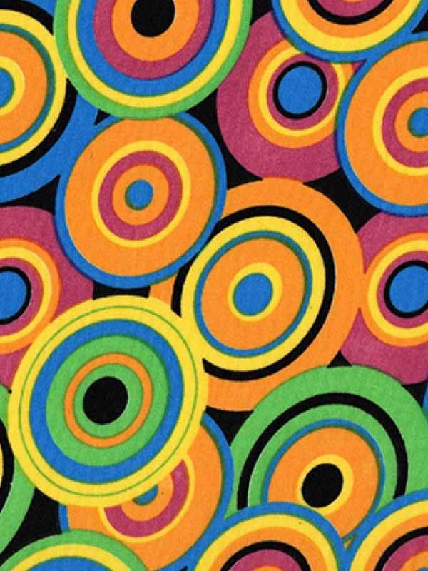 Tejido strech círculos