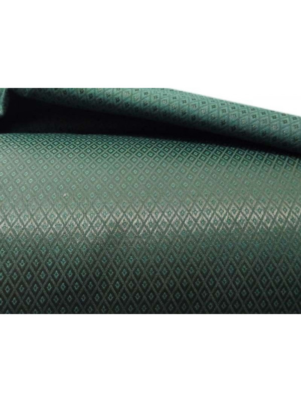 Tejido brocado con rombos