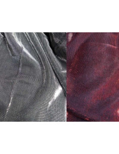 Tejido gasa elástica metalizada