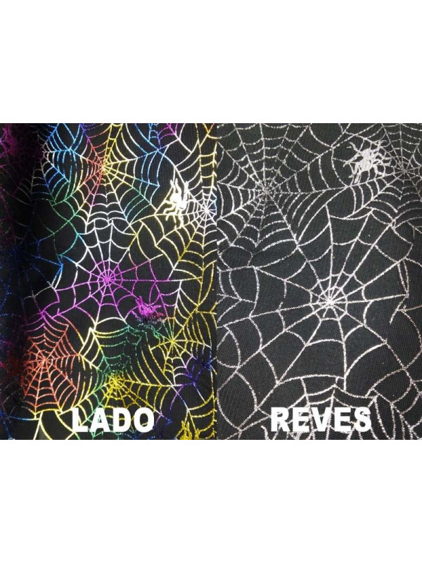 Tejido tul spider