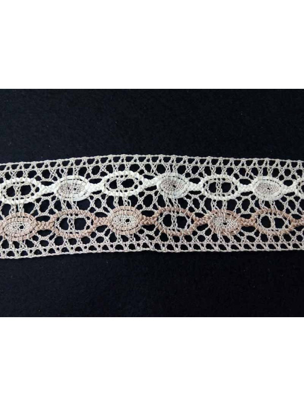 Puntilla bolillo entredos 1581C