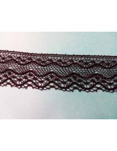 Encaje bolillo negro 7462-N