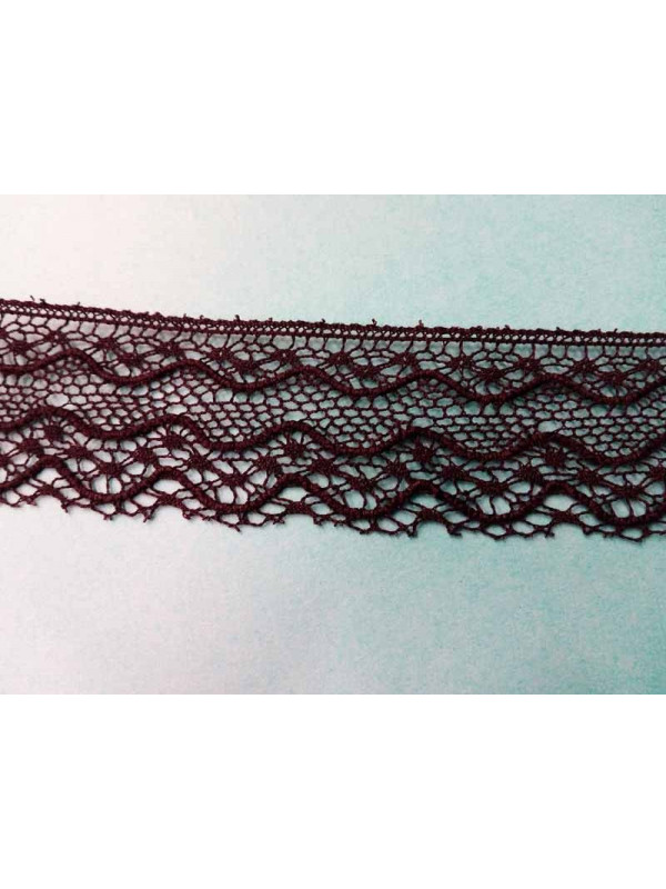 Encaje bolillo negro 7462-N