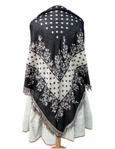 Pañuelo lanoso topos