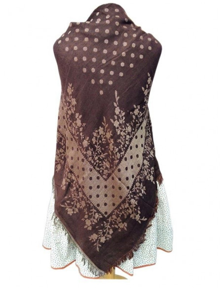 Pañuelo lanoso topos