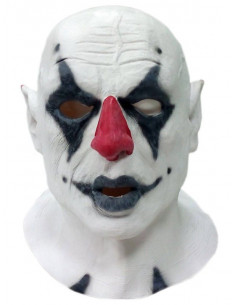 Máscara látex payaso Halloween