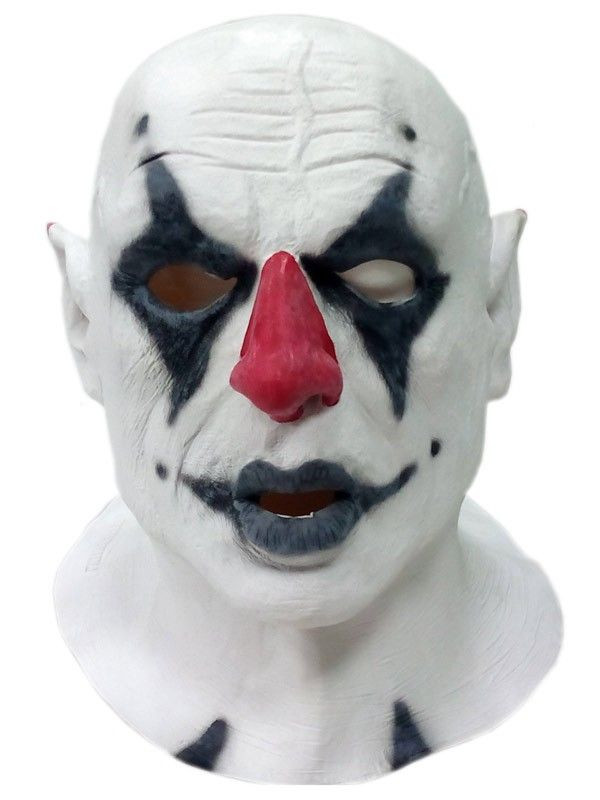 Máscara látex payaso Halloween