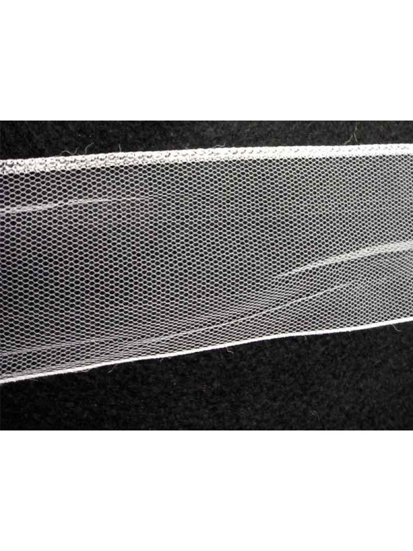 Terminación de tul con plata