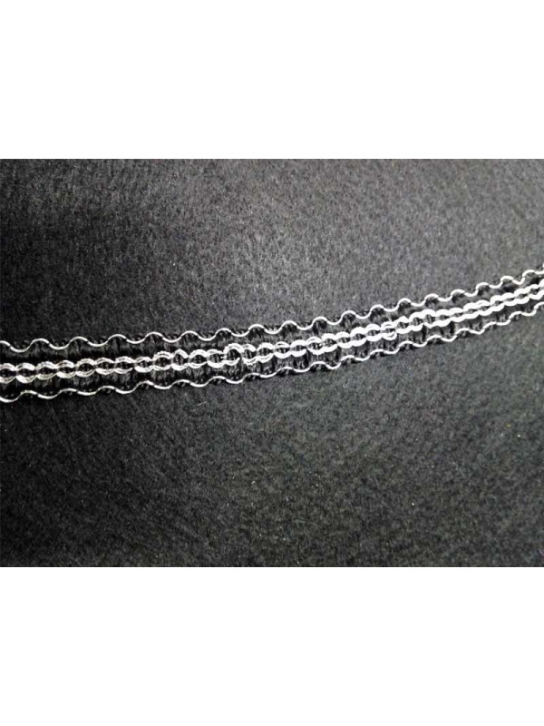 Pasamanería negra eslabones