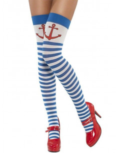 Medias de rayas de marinera
