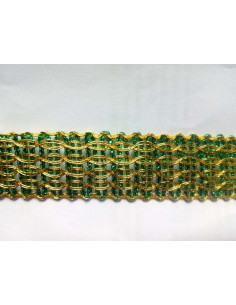 Cinta pasamanería verde