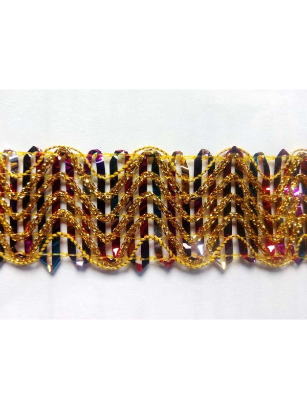 Pasamanería multicolor