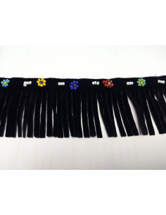 Fleco antelina decorado