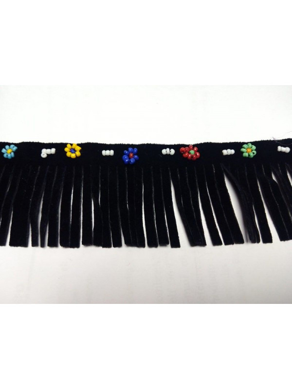 Fleco antelina decorado