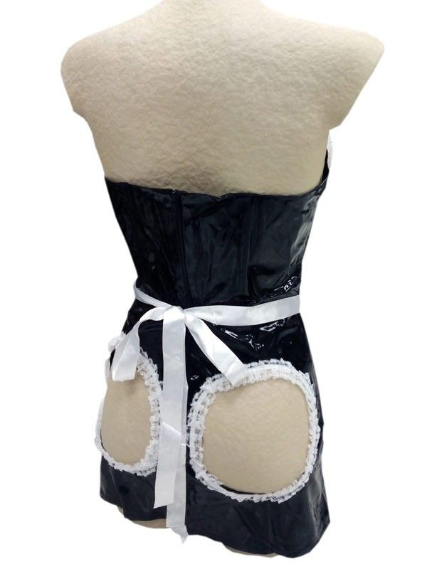 Vestido sexy mujer charol