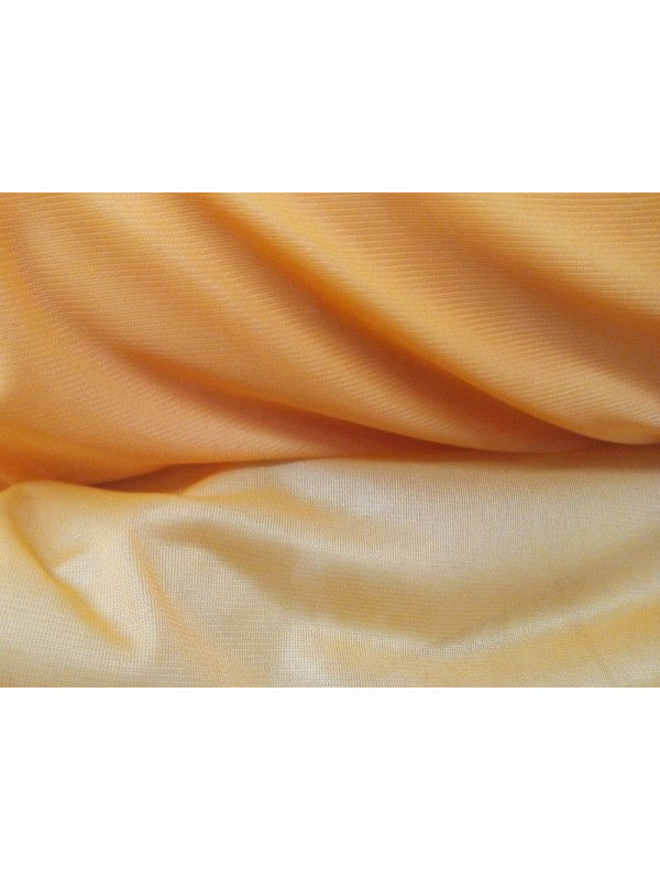 Tejido satín translúcido naranja