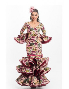 Traje andaluza lujo Alma