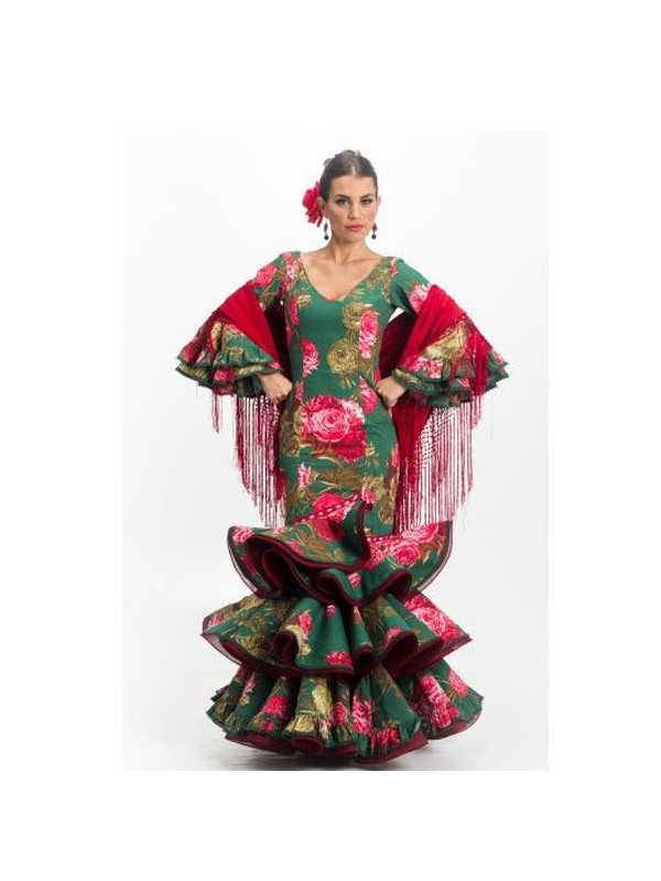 Traje andaluza flores Eden