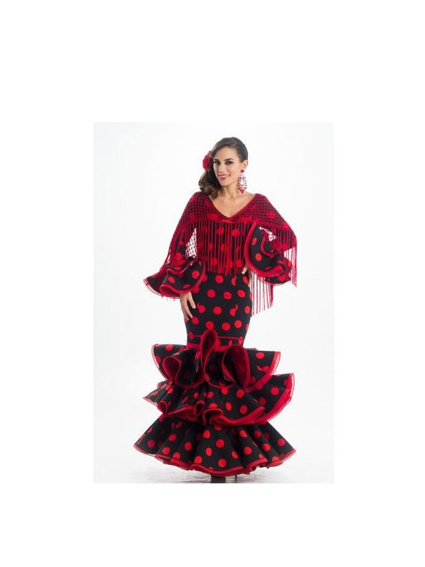 Traje andaluza lunares Castiza