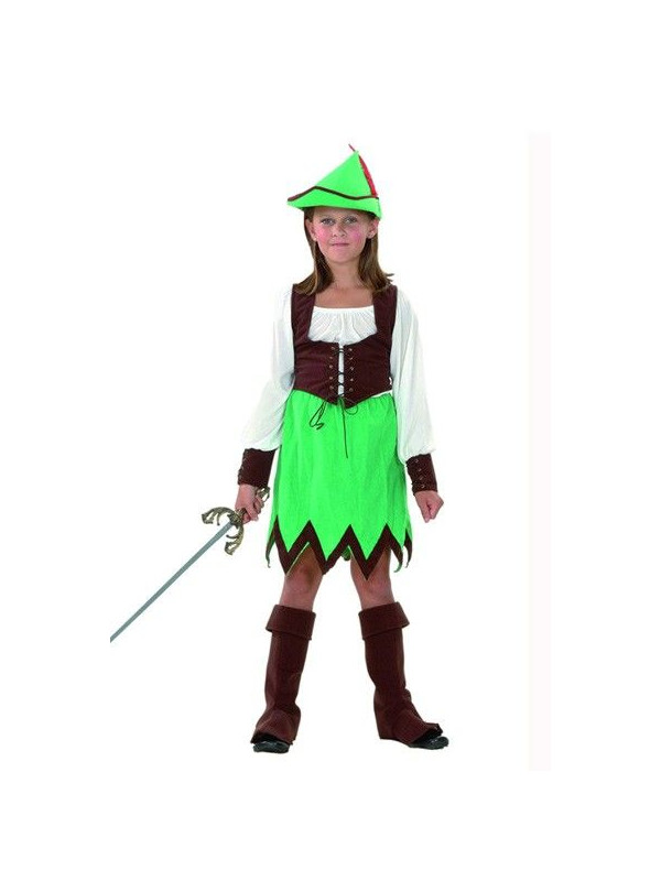Disfraz Robin Hood niña