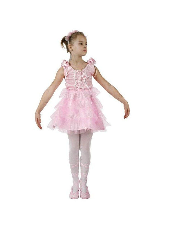 Disfraz bailarina rosa infantil