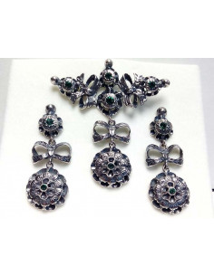 Conjunto bisutería regional...