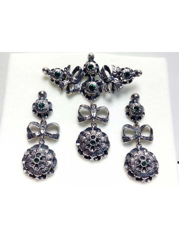 Conjunto bisutería regional L0408