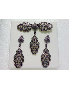 Conjunto bisutería regional...