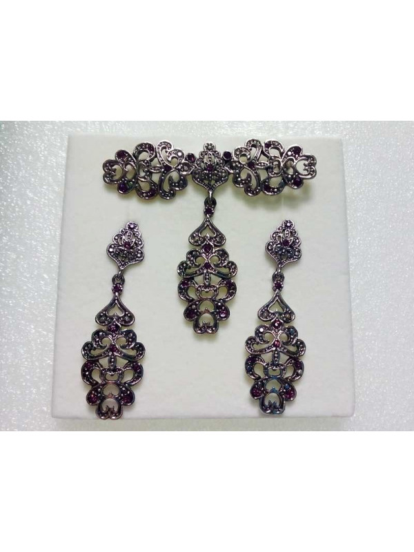 Conjunto bisutería regional L0319