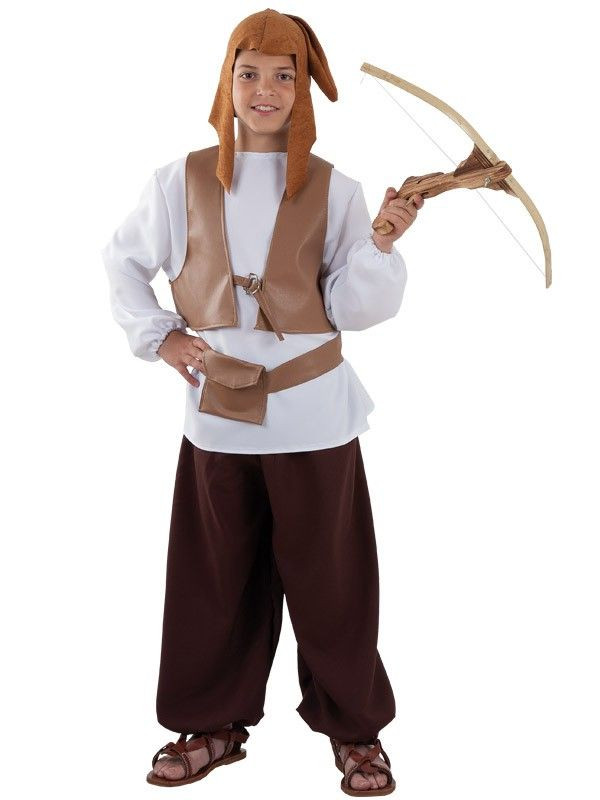 Disfraz cetrero medieval infantil