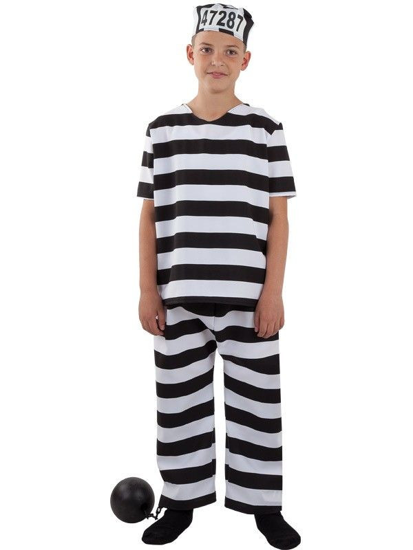 Disfraz preso infantil