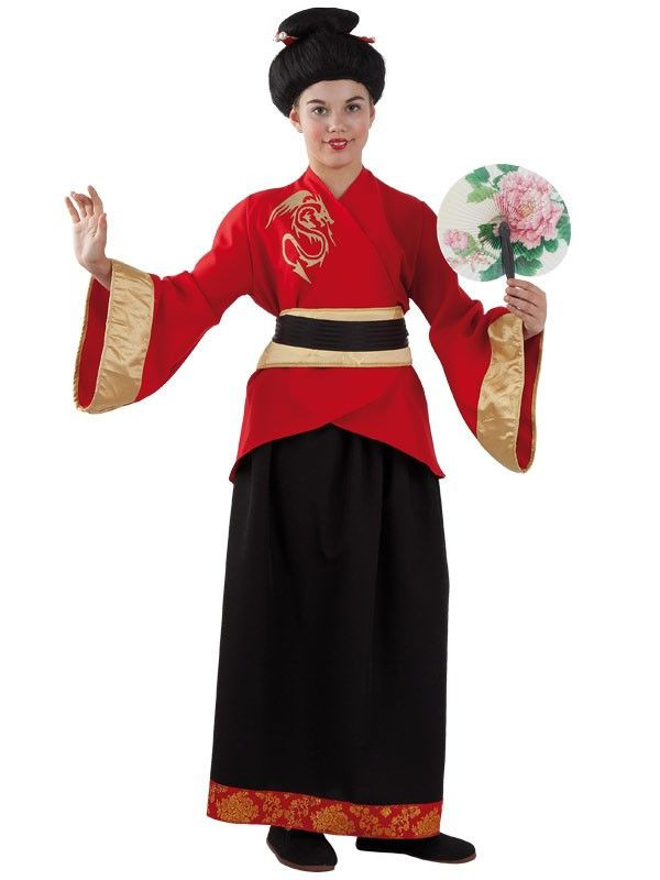 Disfraz china niña