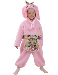 Disfraz conejita rosa bebé