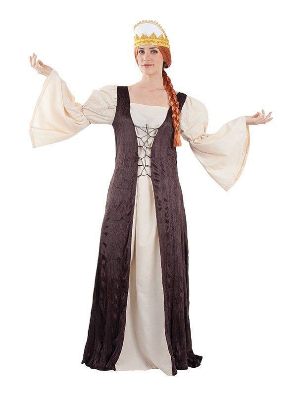 Disfraz reina Castilla medieval