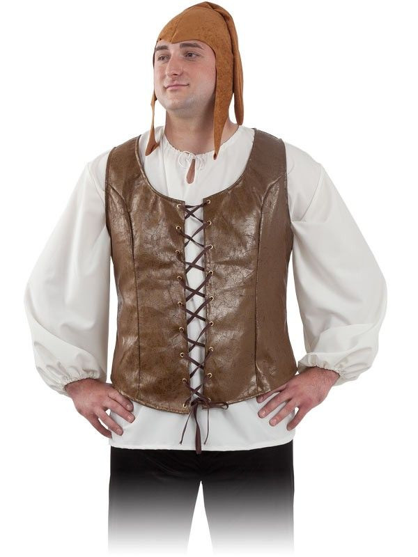 Chaleco medieval hombre