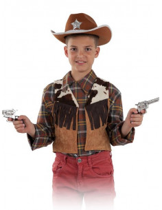 Chaleco vaquero infantil