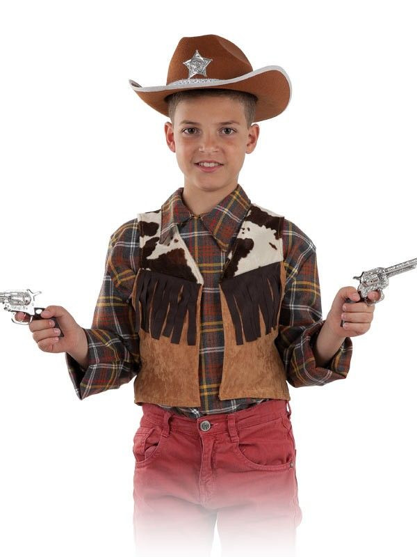 Chaleco vaquero infantil