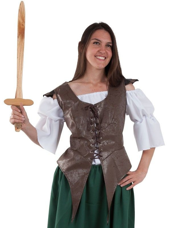 Chaleco guerrera medieval