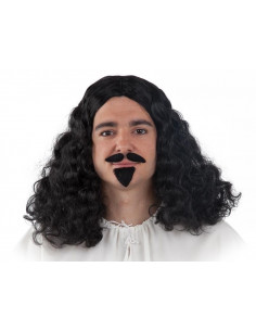 Peluca mosquetero