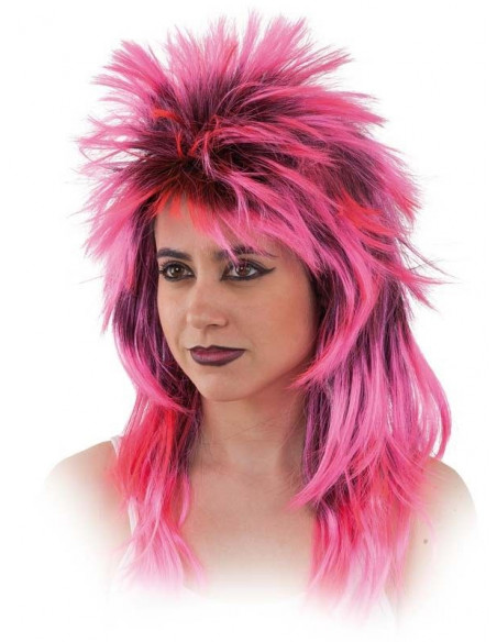 Peluca punky mujer