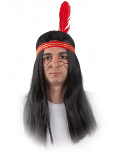 Peluca indio