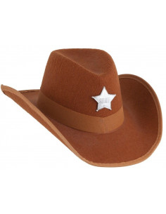 Sombrero sheriff fieltro
