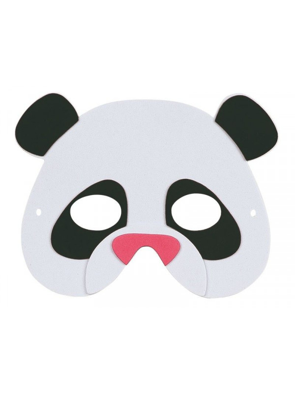 Máscara oso panda