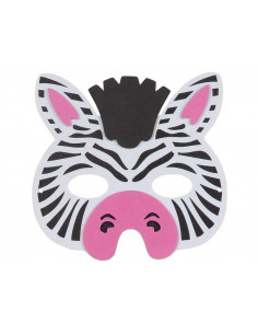 Máscara cebra eva