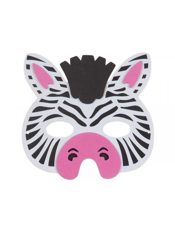 Máscara cebra eva