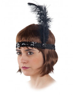 Tocado Charleston años 20