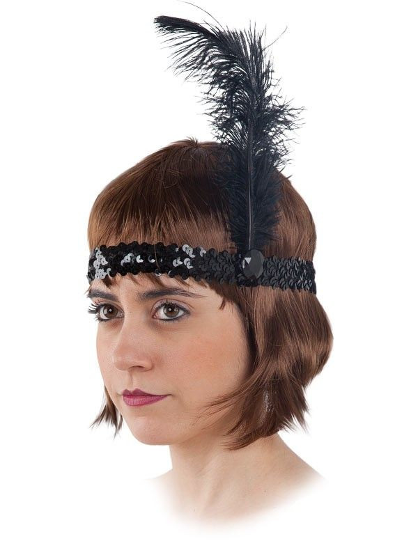 Tocado Charleston años 20