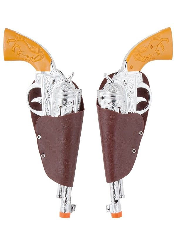 Pistola y cartuchera grandes