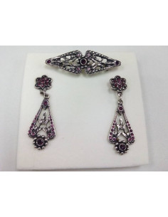 Conjunto bisutería regional...