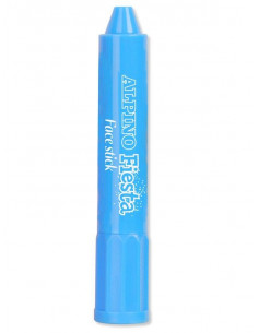 Barra maquillaje azul cyan...